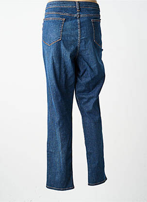 Jeans coupe droite stretch taille normale bleu MERI & ESCA femme
