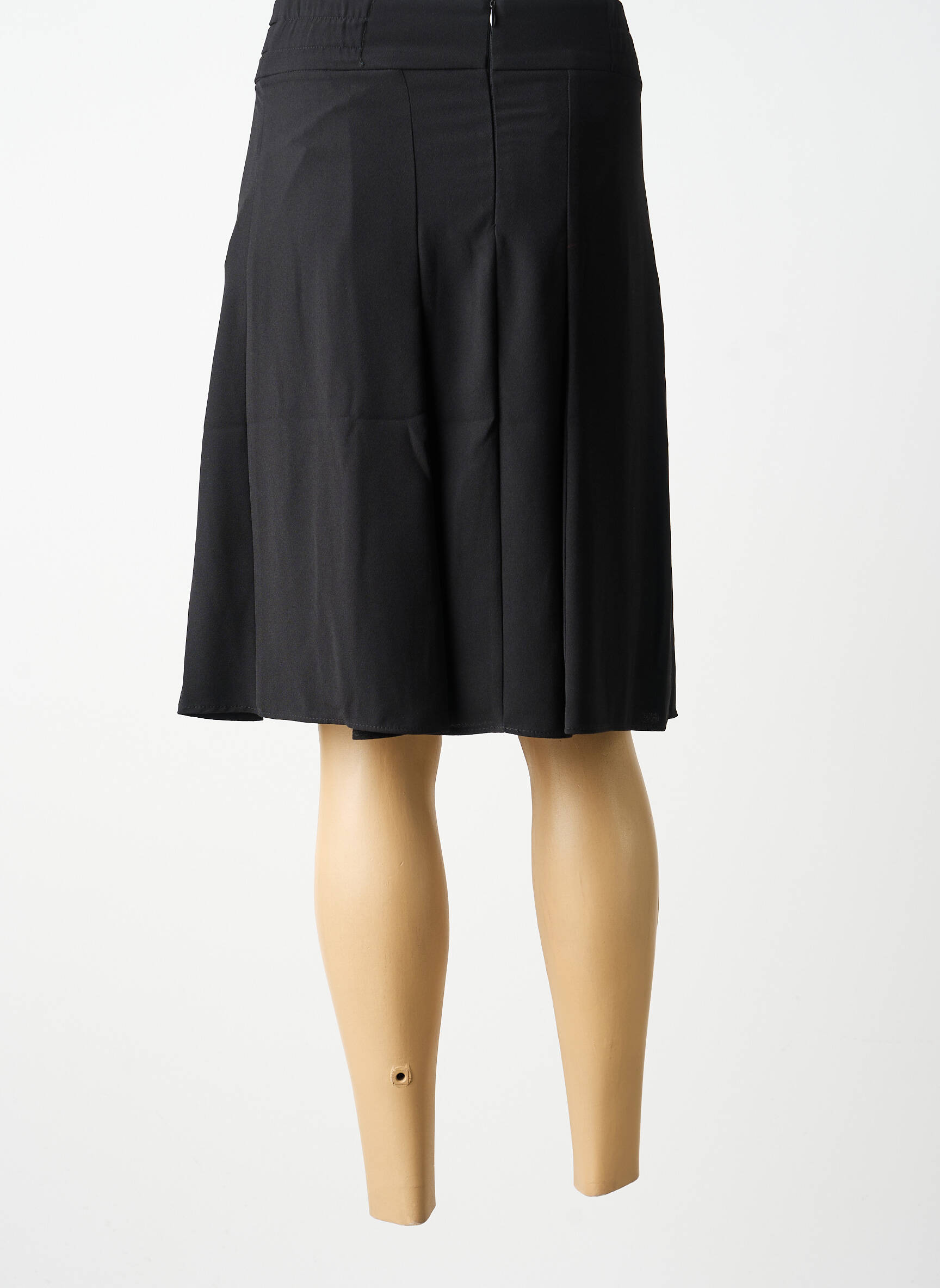 Jupe mi-longue taille normale noir MERI & ESCA femme