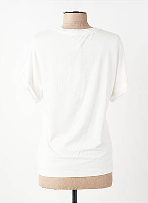 T-shirt imprimé fantaisie manches courtes beige LESLIE femme