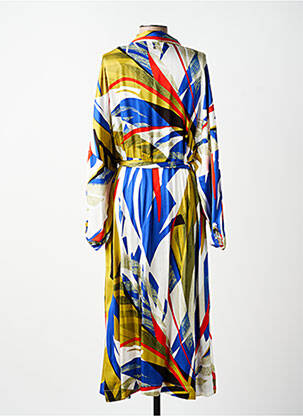 Robe longue manches longues manches longues bleu LOLA CASADEMUNT femme