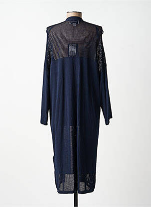 Gilet manches longues stretch bleu JOSEPH RIBKOFF femme