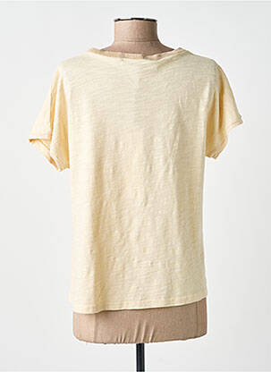 T-shirt stretch manches courtes beige ANANKE femme
