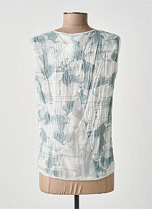 Top coupe cintrée sans manche gris MERI & ESCA femme