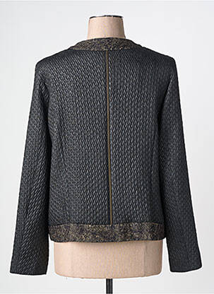 Veste casual col rond noir MERI & ESCA femme