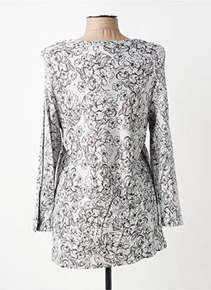T-shirt manches longues manches longues gris BAGORAZ femme