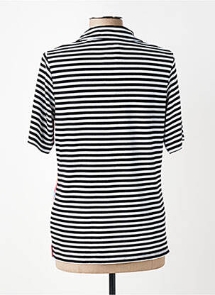 Polo coupe droite manches courtes blanc GUY DUBOUIS femme