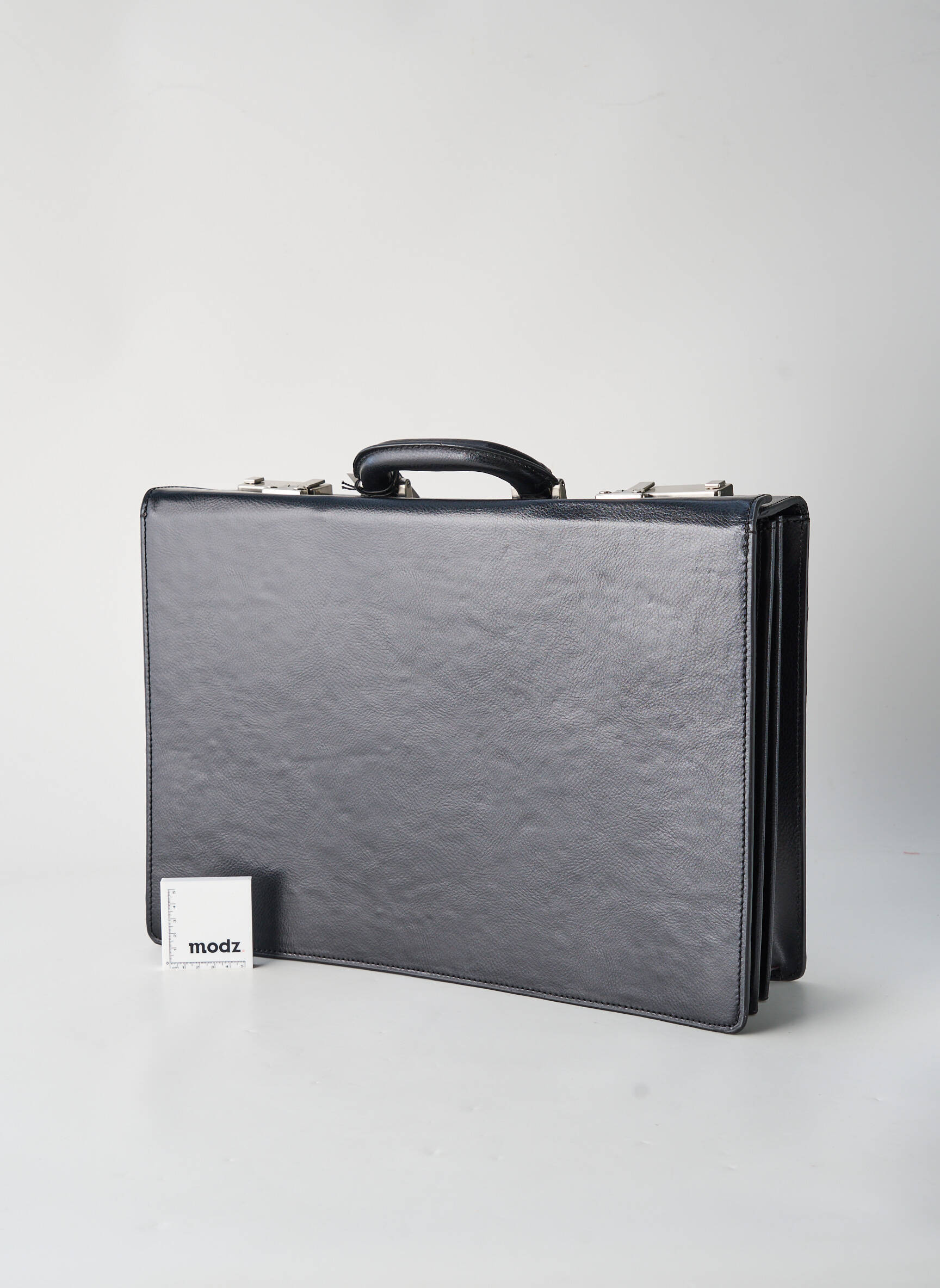 Sac cuir grainé noir GERARD HENON homme