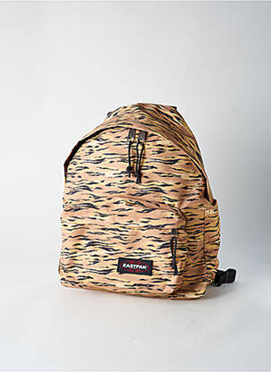 Sac à dos poches marron EASTPAK femme