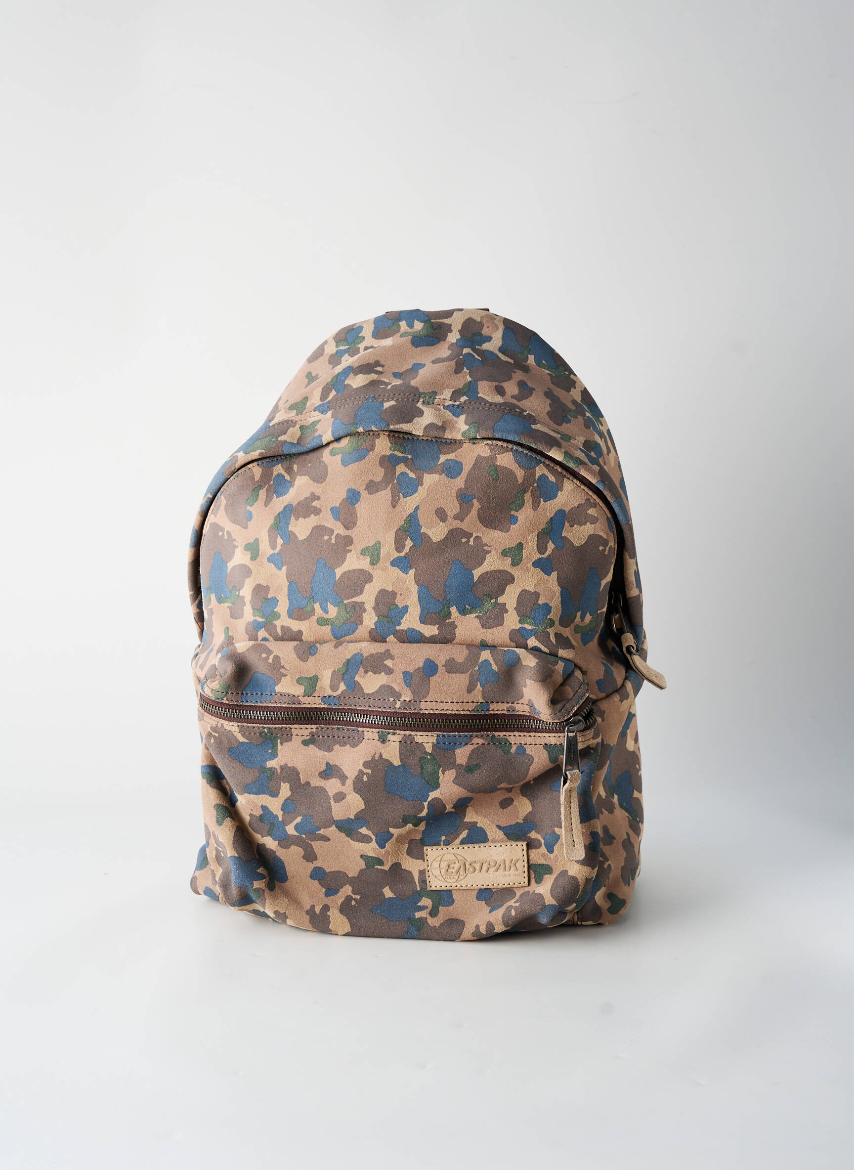 Sac à dos poches marron EASTPAK femme