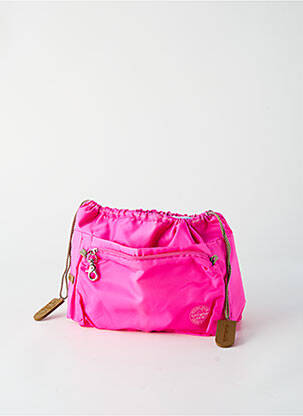 Trousse effet matière satinée rose TINTAMAR femme