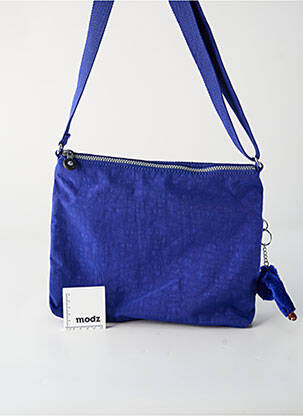 Sac fermeture zippée forme rectangulaire bleu KIPLING femme