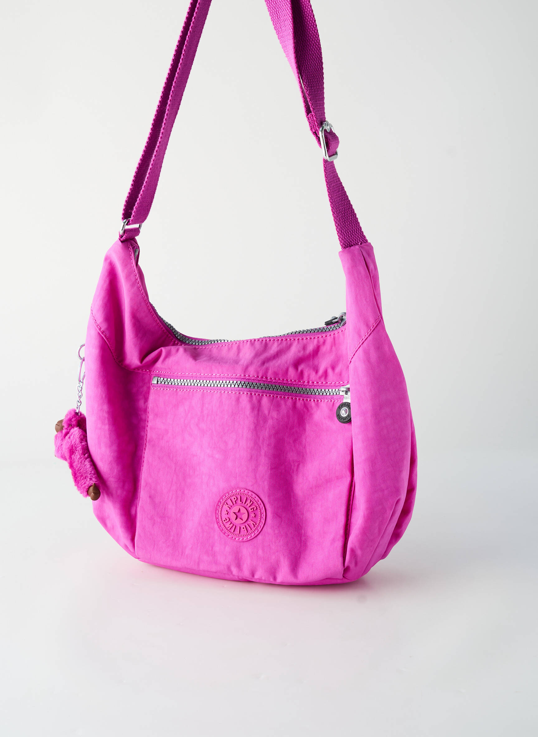 Sac fermeture zippée forme rectangulaire violet KIPLING femme