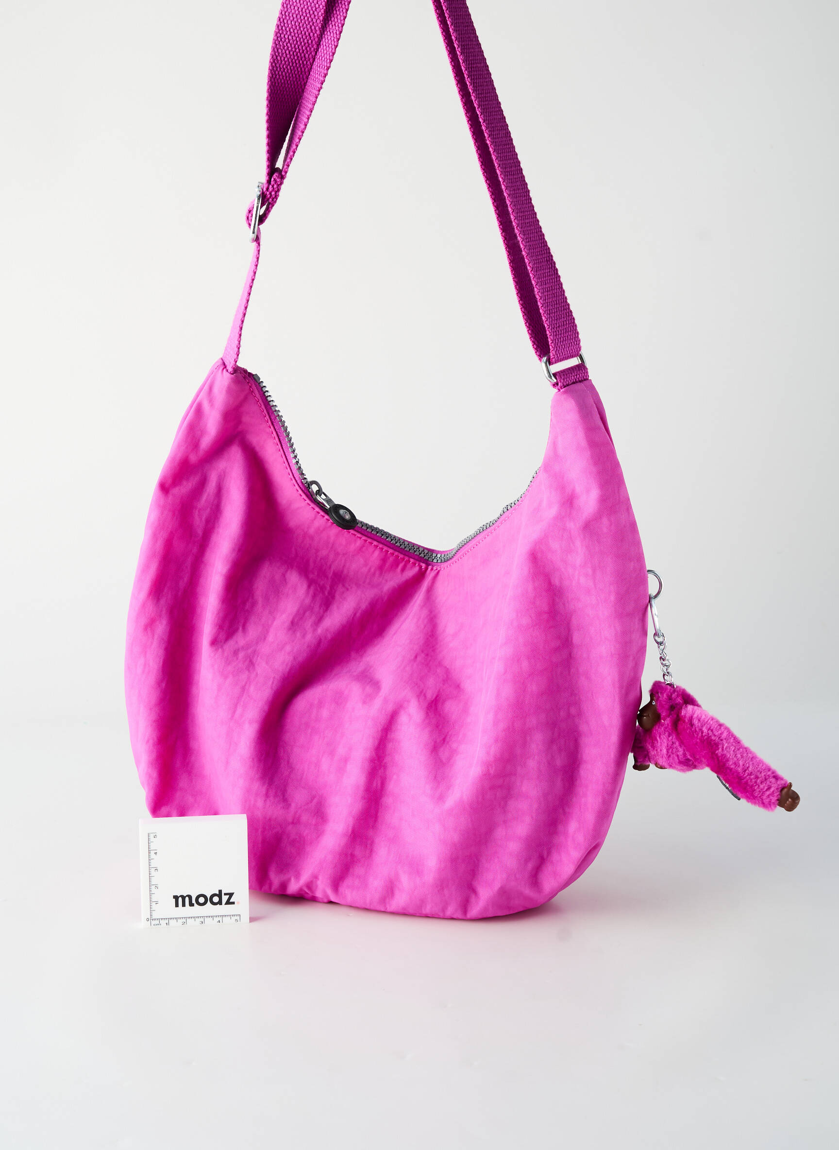 Sac fermeture zippée forme rectangulaire violet KIPLING femme