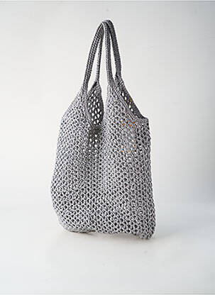 Sac forme cabas forme cabas gris ATELIER PANAME femme