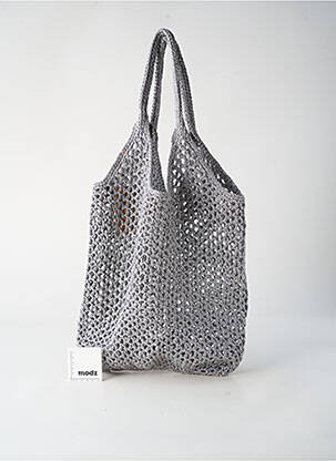 Sac forme cabas forme cabas gris ATELIER PANAME femme