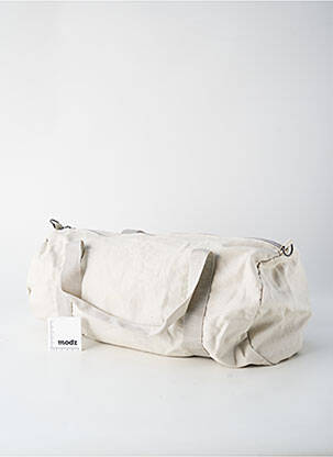 Sac de voyage fermeture zippée beige KOTHAI homme