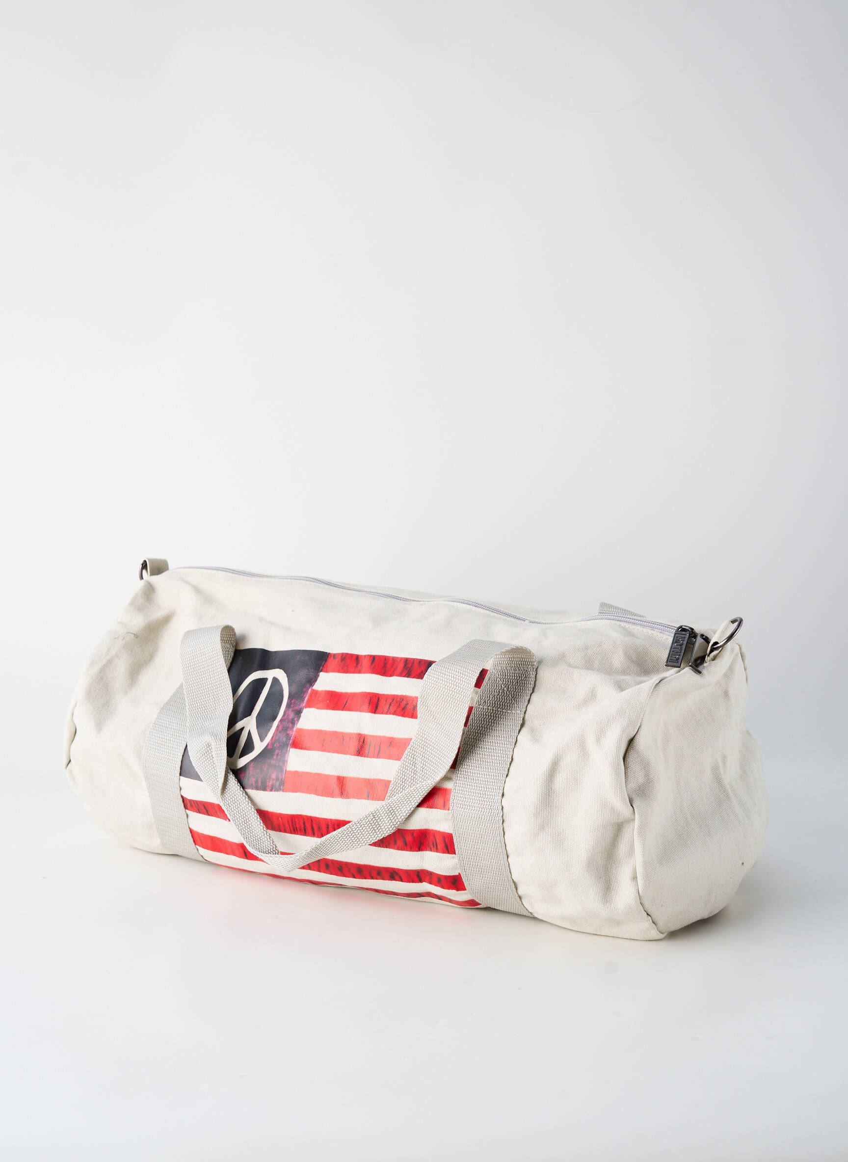 Sac de voyage fermeture zippée beige KOTHAI homme