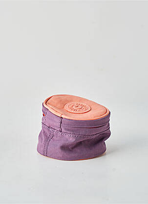 Porte-monnaie broderie violet KIPLING femme