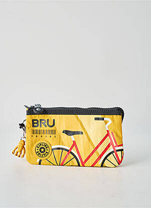 Porte-monnaie broderie jaune KIPLING femme