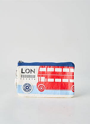 Porte-monnaie imprimé fantaisie bleu KIPLING femme