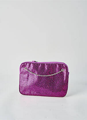Sac fermeture zippée forme rectangulaire violet TINTAMAR femme