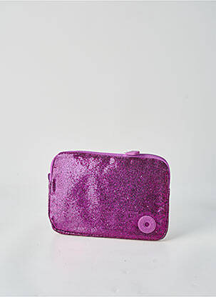 Sac fermeture zippée forme rectangulaire violet TINTAMAR femme