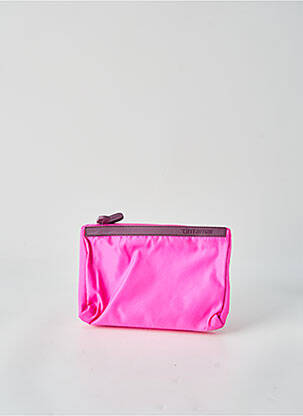 Trousse effet matière satinée rose TINTAMAR femme