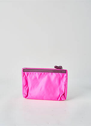 Trousse effet matière satinée rose TINTAMAR femme