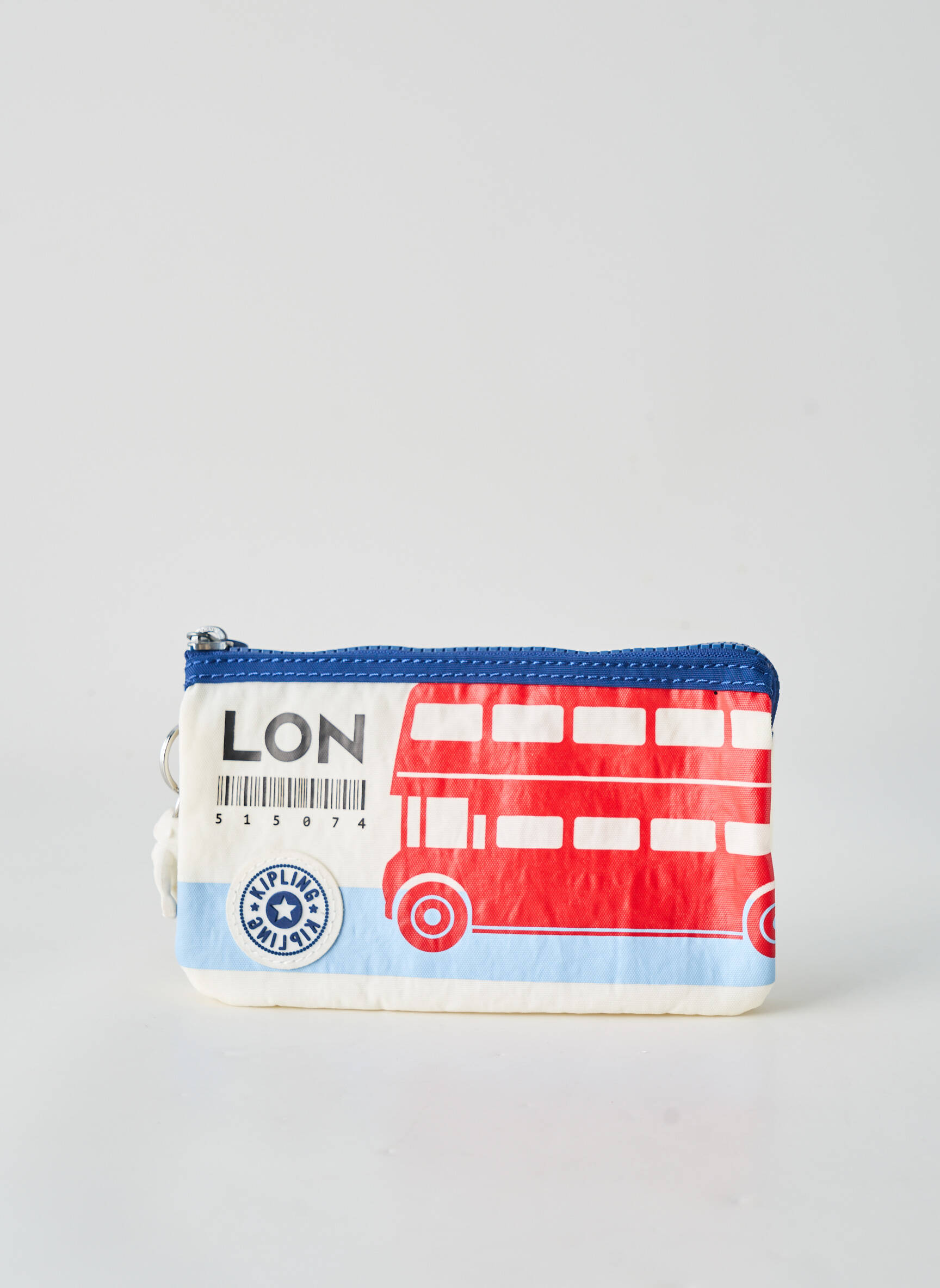 Porte-monnaie imprimé fantaisie bleu KIPLING femme