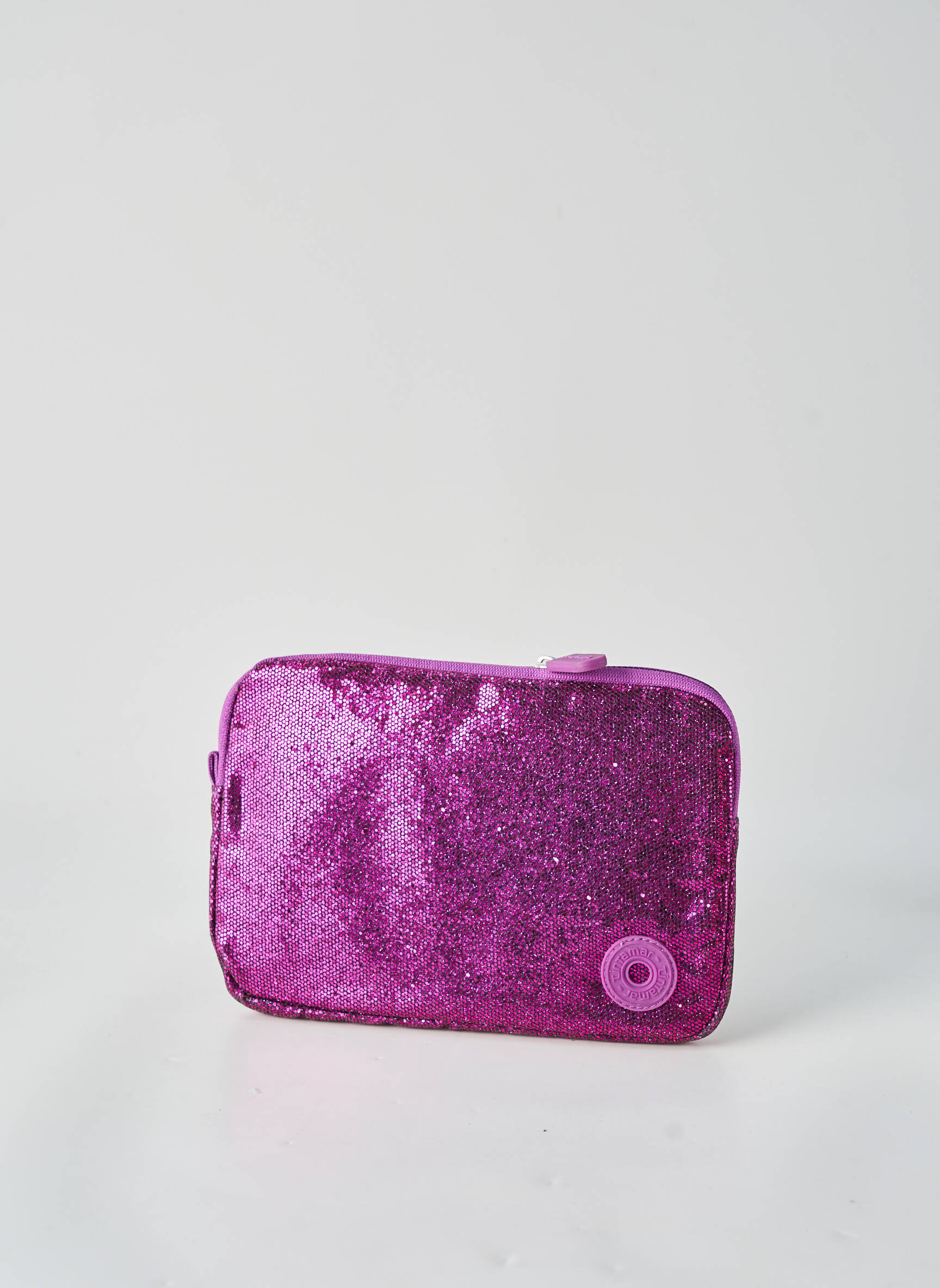 Sac fermeture zippée forme rectangulaire violet TINTAMAR femme