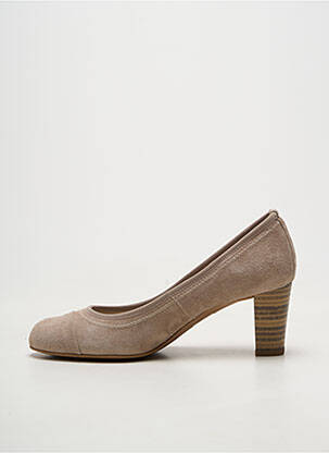 Escarpins talon de 4 à 6cm beige BRENDA ZARO femme