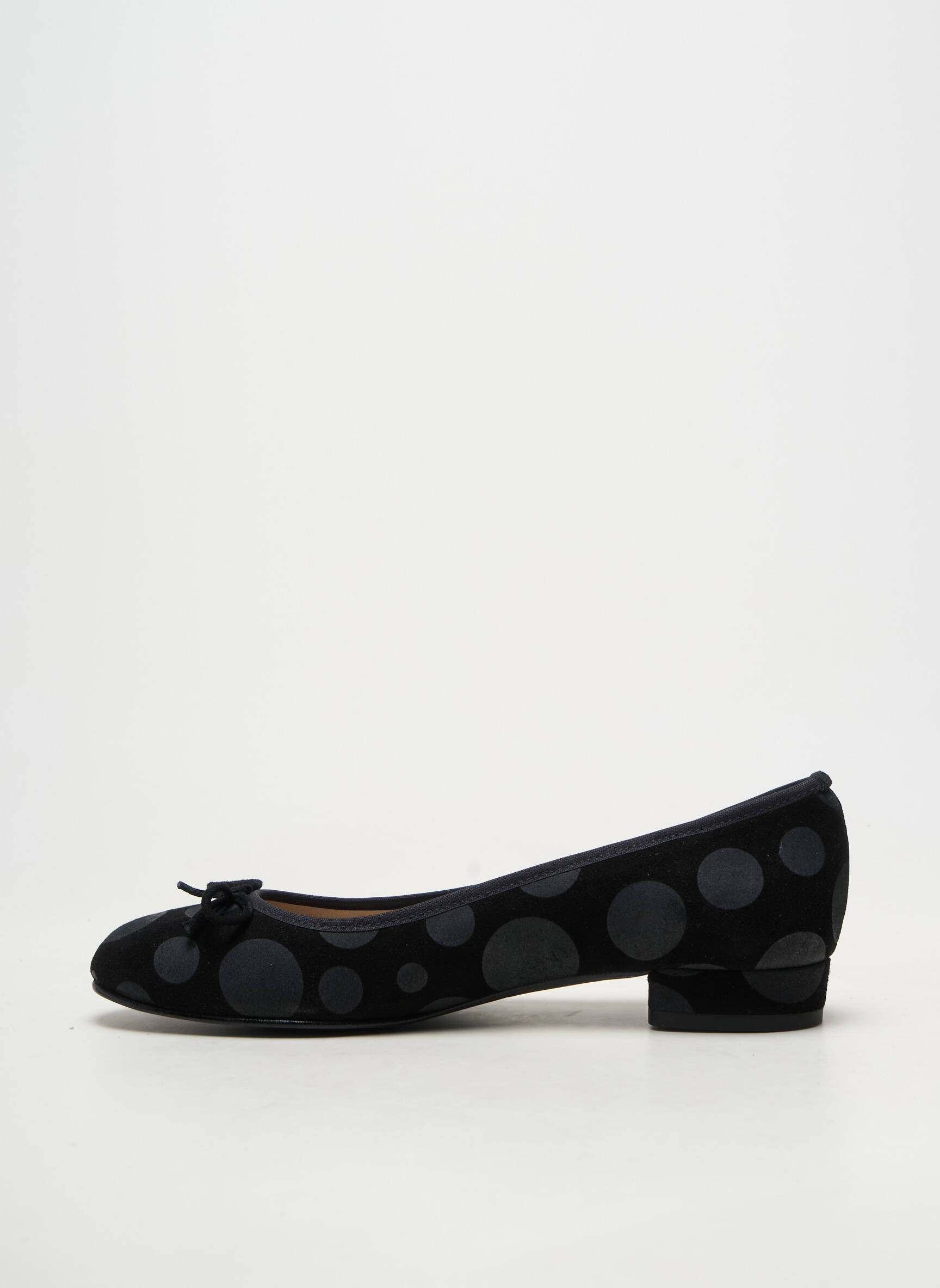 Ballerines talon bas talon plat jusqu'à 3cm noir BRENDA ZARO femme
