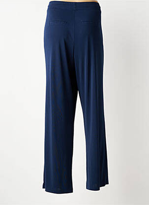 Pantalon droit stretch bleu ANANKE femme