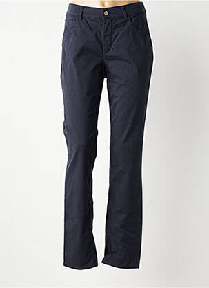 Pantalon droit stretch taille normale bleu GARDEUR femme