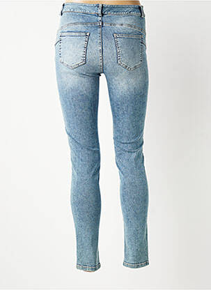 Jeans skinny taille normale taille normale bleu LESLIE femme