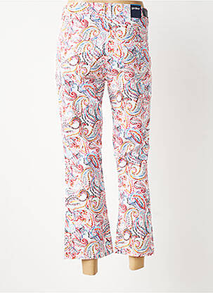 Pantalon flare stretch taille normale rose GARDEUR femme