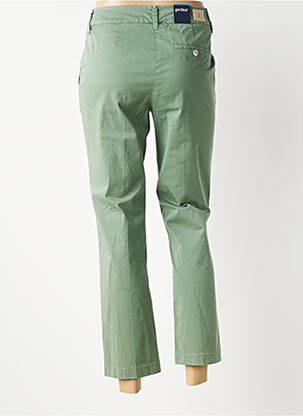 Pantalon droit stretch taille normale vert GARDEUR femme