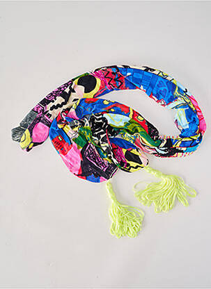Foulard tissage popeline bleu CHRISTIAN LACROIX femme