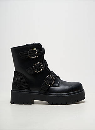 Bottines/boots bout rond talon de 4 à 6cm noir BESTELLE femme