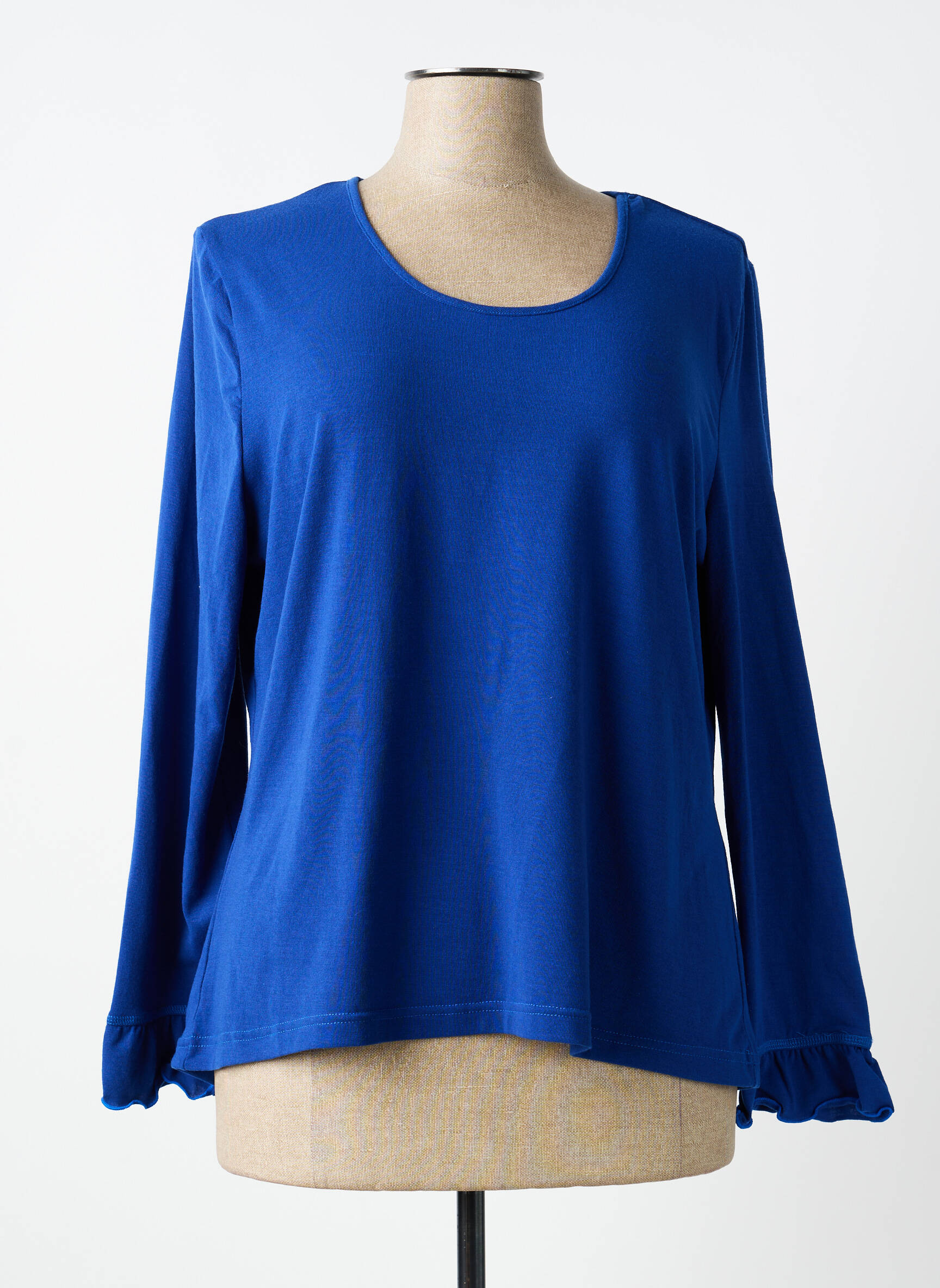 T-shirt manches longues manches longues bleu ALICE ET BARNABE femme