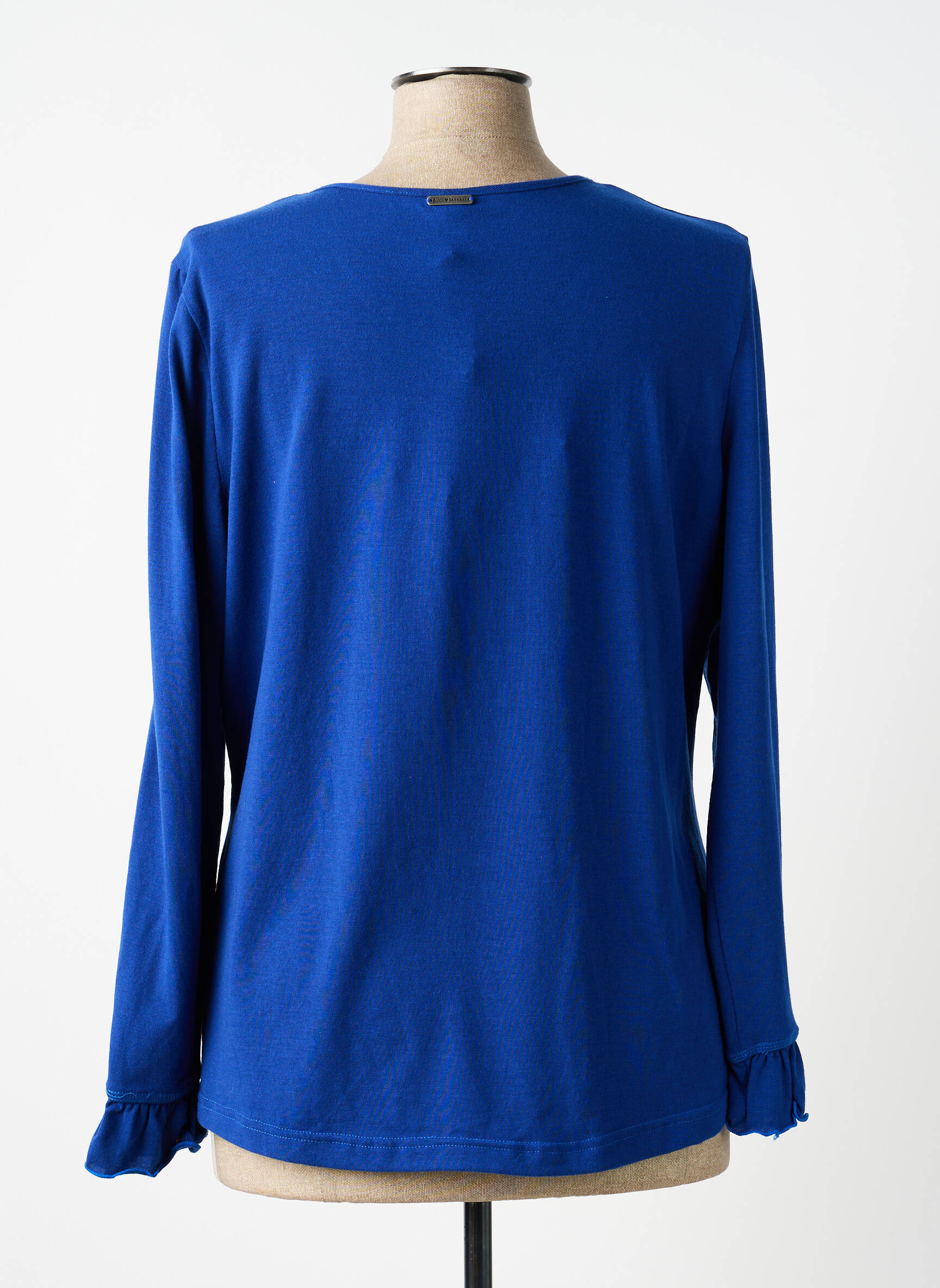 T-shirt manches longues manches longues bleu ALICE ET BARNABE femme