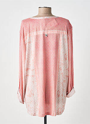Blouse imprimé fantaisie manches longues rose OLSEN femme