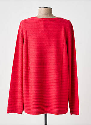 Pull coupe droite manches longues rouge OLSEN femme