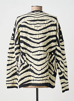 Pull coupe cintrée manches longues beige PAUL BRIAL femme