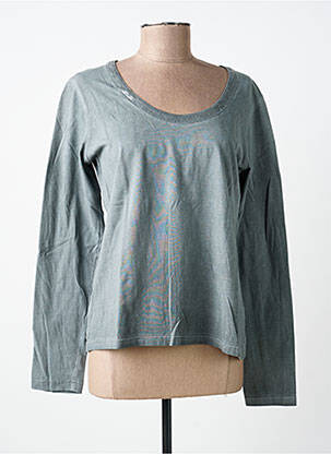 Top stretch manches longues gris PAUL BRIAL femme