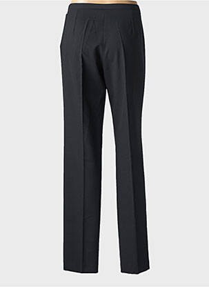 Pantalon droit stretch taille normale noir ANDAMIO femme