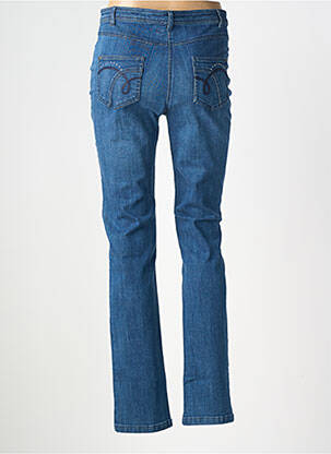 Jeans coupe slim stretch taille normale bleu FELINO femme