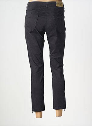 Pantalon 7/8 stretch taille normale noir PAUL BRIAL femme