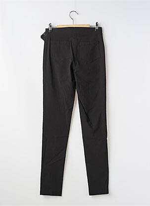 Pantalon slim taille élastique taille normale noir LAUREN VIDAL femme
