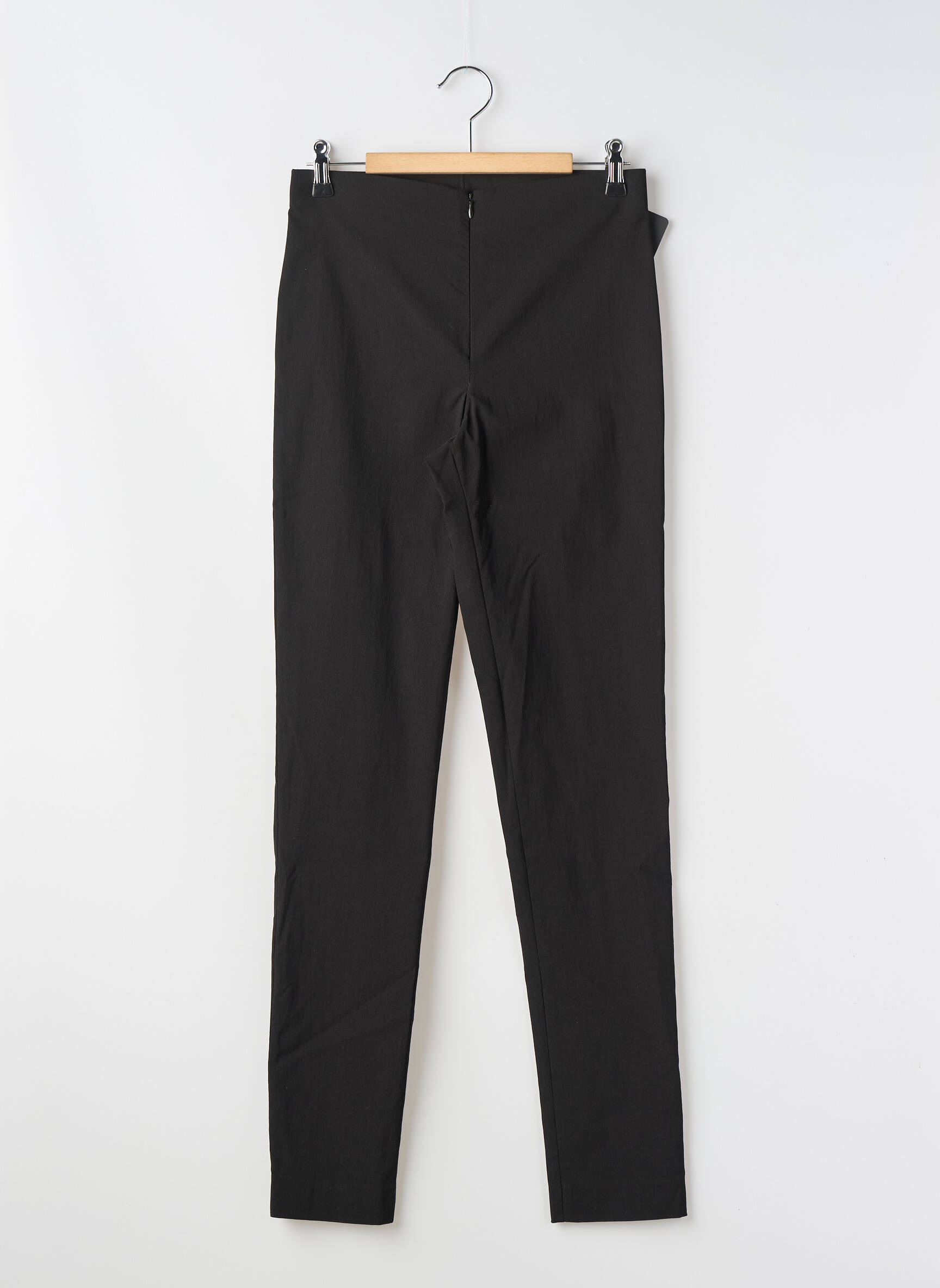Pantalon slim taille élastique taille normale noir LAUREN VIDAL femme